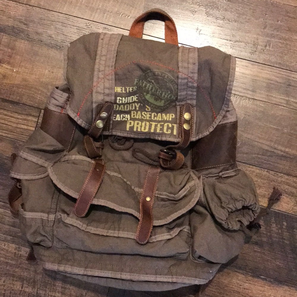 Cloth Daddy Diaper Backpack